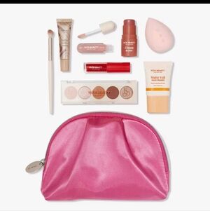 New Ulta Beauty Collection 2025 9 Piece Eye & Lip Essentials Set With Makeup Bag